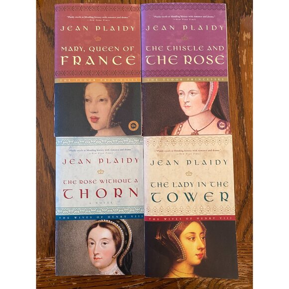 Jean Plaidy Historical Fiction Book Set - 4 Novels - Tudor & Renaissance Queens - Picture 1 of 3